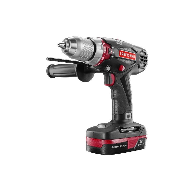 Parafusadeira Furadeira com Impacto a Bateria - 39016 - Craftsman