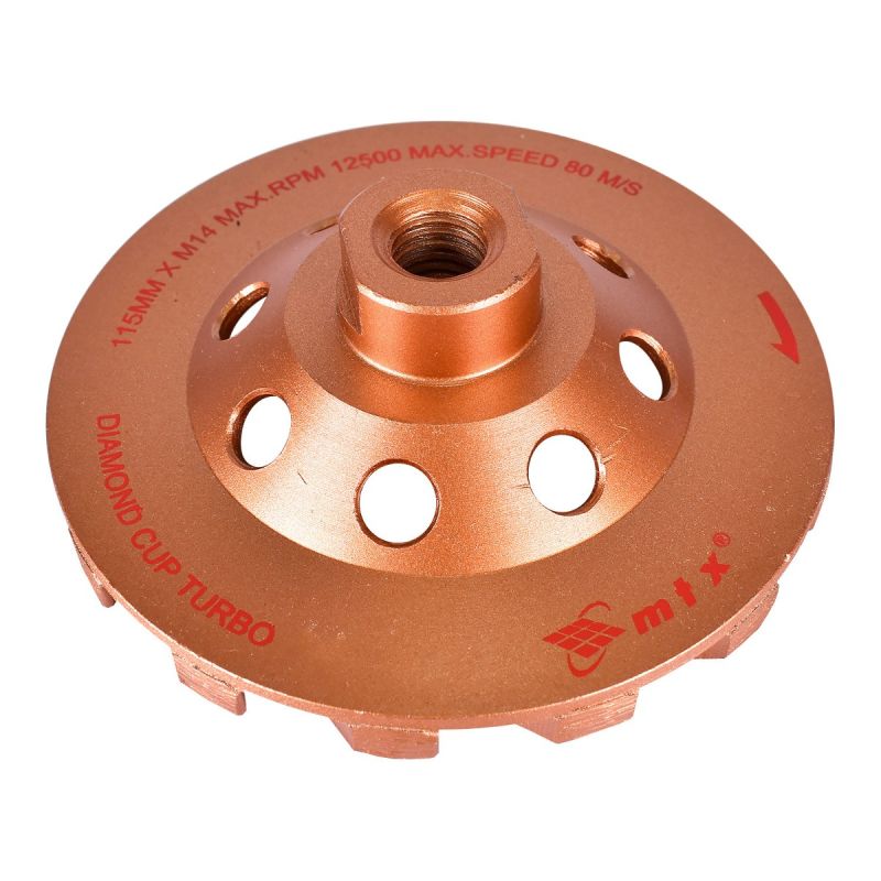 Rebolo Diamantado Turbo 115mm M14 - 202640 - MTX