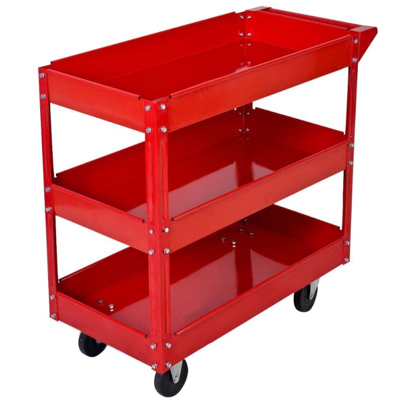 Carrinho Aberto de Metal para Ferramentas 150 kg 4 rodas - SERVICE CAR - Strom