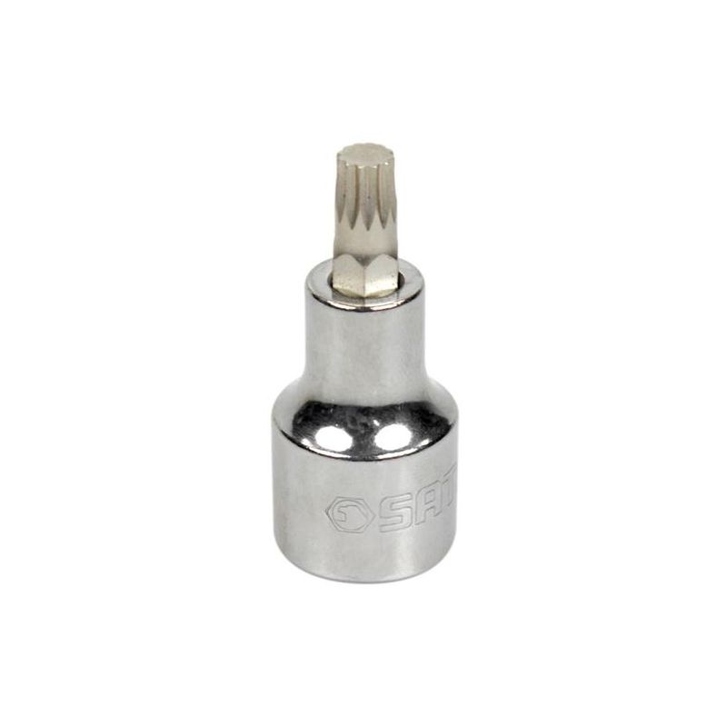 Soquete com Bit Multidentado M8 com Encaixe de 1/2 Polegadas - Sata ST24803SC