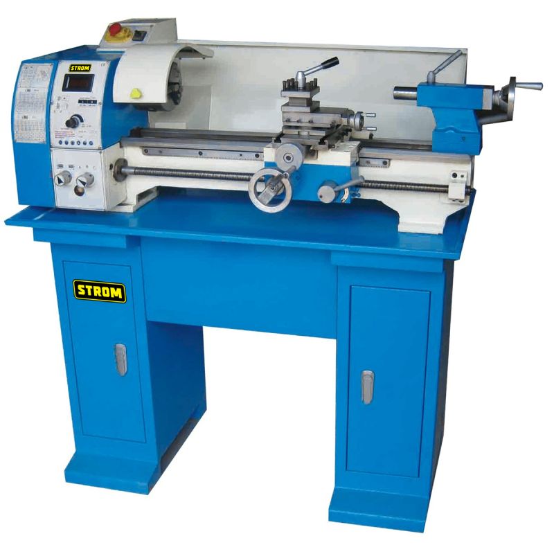 Torno Mecânico de Bancada com Controle de Rotação Eletrônico 550MM 110V - SP2124-I - STROM