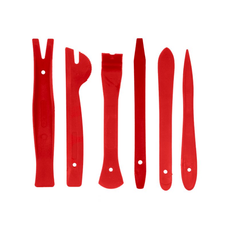 Jogo de Espátulas de Nylon com 6 Peças - ZT-116