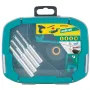 KIT DE 4 BROCAS DIAMANTADAS 1 GABARITO COM VENTOSAS - 877100 - WOLFCR