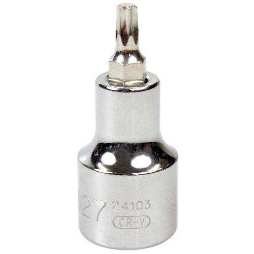 Soquete Bit Torx 1/2"x50mm T27 - ST24103SC - Sata