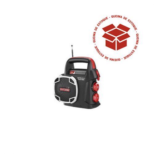 Radio AM/FM com Entrada Auxiliar - 10126 - Craftsman