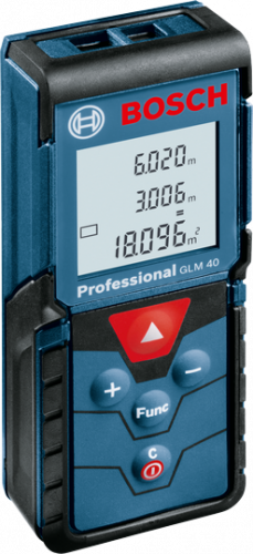 Trena a Laser /  Medidor laser de distâncias Bosch GLM 40 Professional