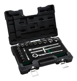 Jogo de Soquetes ¼” com 25 Peças – 234410|BJ – Belzer