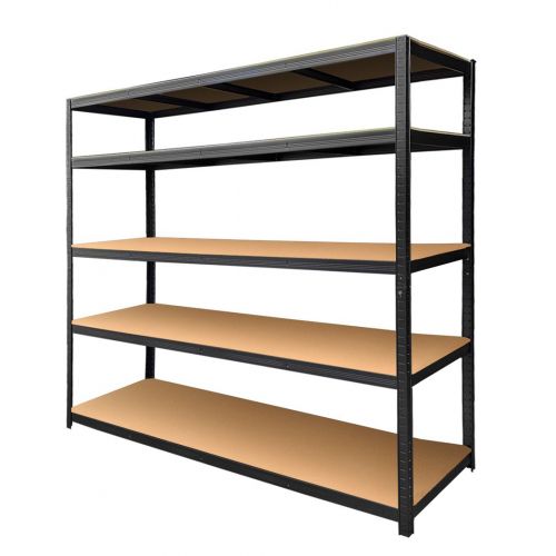 Estante em Aço Galvanizada 950 Kilos - 180x180x60cm c/ 5 Prateleiras - M18060-12