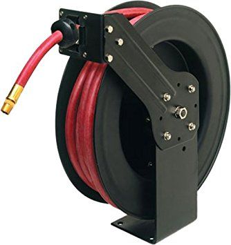 Carretel com mangueira Retrátil 3/8 polegadas - 93897 - Central Pneumatic