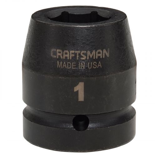 Soquete Impacto Curto 1", 6 pontas, Encaixe 1" - 15161 - Craftsman