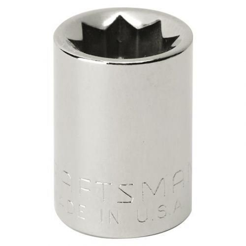 Soquete Curto 7/16, 8 Pontas, encaixe 1/2 - 44221 - Craftsman