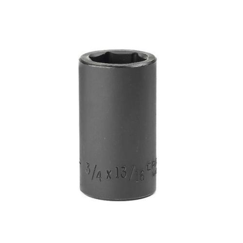 Soquete Curto Impacto 3/4 X 13/16, 6 Pontas, Encaixe 3/8 - 19495- Craftsman