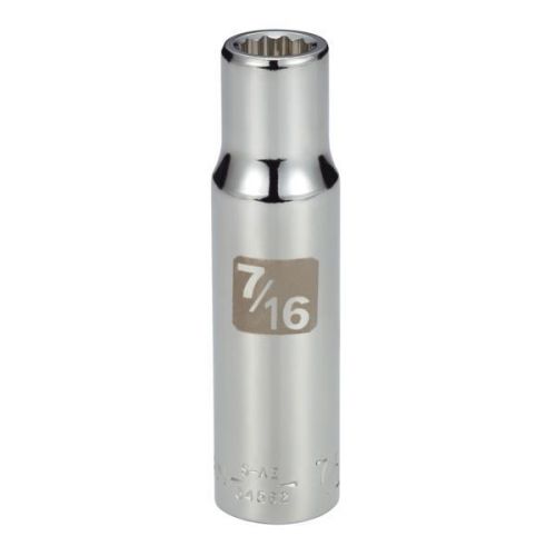 Soquete Longo 7/16, 12 Pontas, Encaixe 1/2 - 34582 - Craftsman
