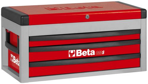 Caixa para ferramentas com 3 gavetas e 1 bau (vermelho) C22S - Beta