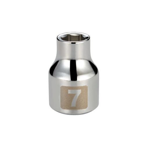 Soquete Curto 7mm, 6  Pontas, Encaixe 3/8 - 45848 - Craftsman