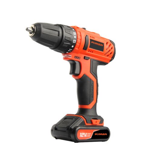 Furadeira Parafusadeira à bateria 12V - AP12-01/R7001-1 - Fixman