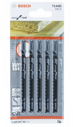Lâmina de Serra Vertical Tico-Tico T144D - BOSCH - 2608.667.301-000