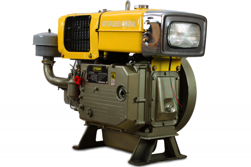 Motor a Diesel 13HP Partida Elétrical Refrigerado a Água-ZS195NL-Strom