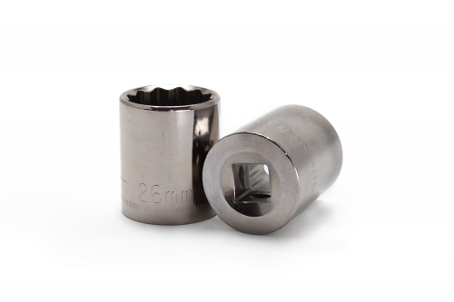 Soquete Curto 26mm, 12 Pontas, Encaixe 1/2 - 44272 - Craftsman