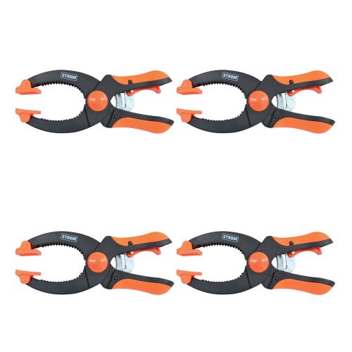 Jogo de Grampos de Aperto Rápido Multiuso 6-1/4Pol com 4 pçs - GRAMP-09 - Strom