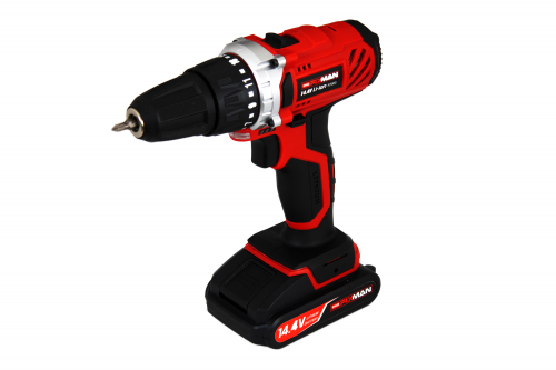 Parafusadeira e Furadeira à Bateria 14.4V - AT-14D/R7000-2B - Fixman
