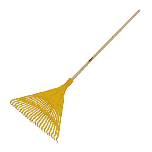 Rastel de jardinagem (cabo em madeira) 22 dentes - 0581025 - Crownman