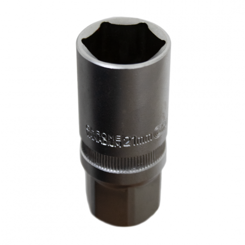 Soquete p Vela de Ignição 1/2pol x 21mm- 0492121 - Crownman